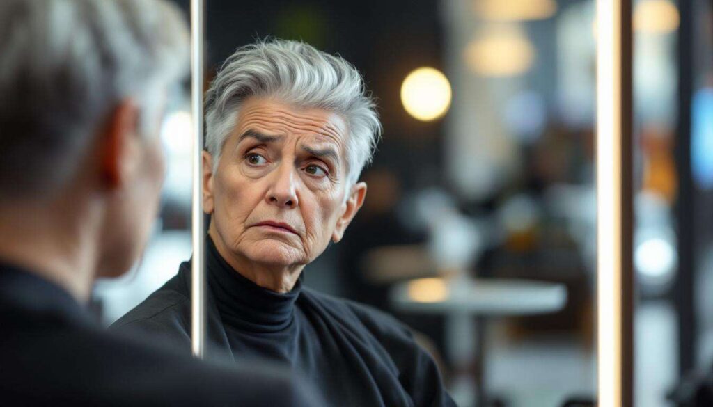 Auf diese Frisur sollten graue Haare wirklich verzichten
